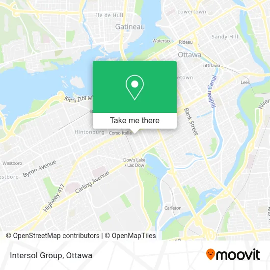 Intersol Group map