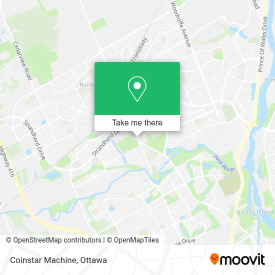 Coinstar Machine map