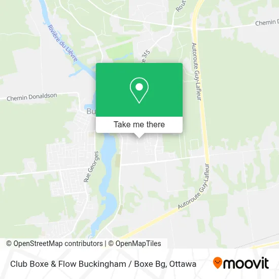 Club Boxe & Flow Buckingham / Boxe Bg map