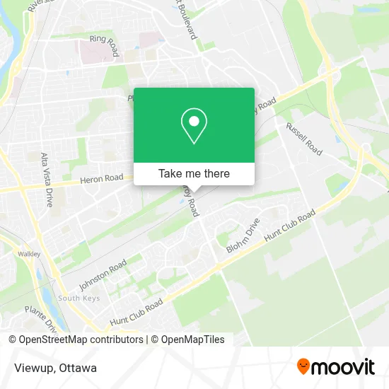 Viewup map