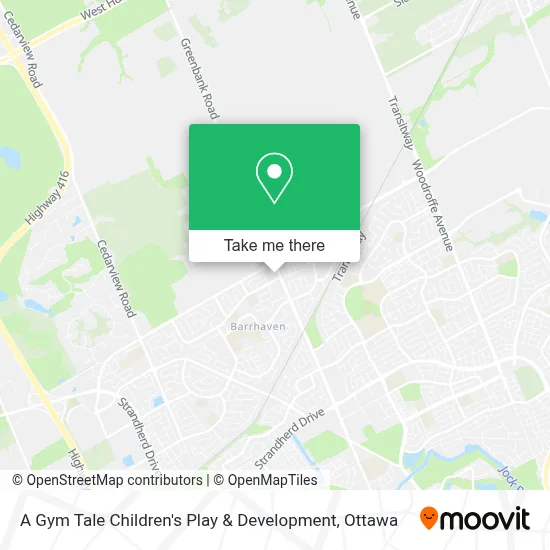 A Gym Tale Children's Play & Development map