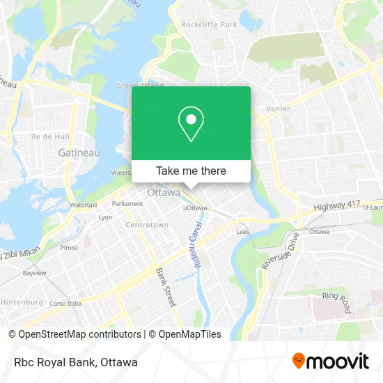 Rbc Royal Bank map