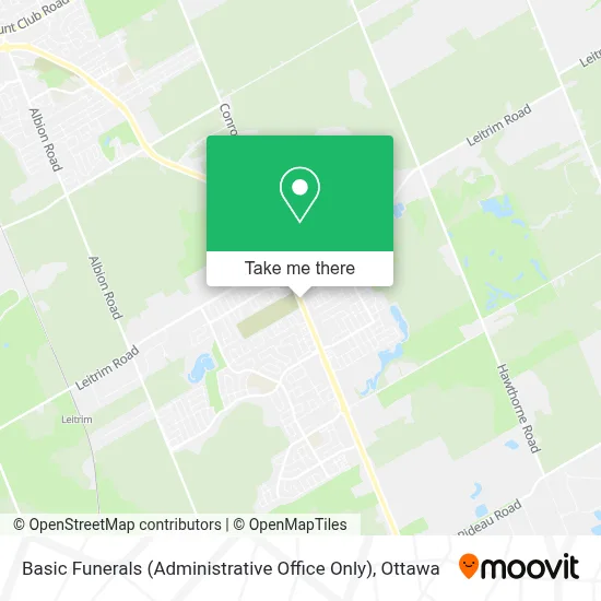 Basic Funerals (Administrative Office Only) map