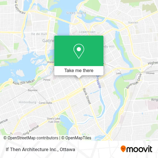 If Then Architecture Inc. map
