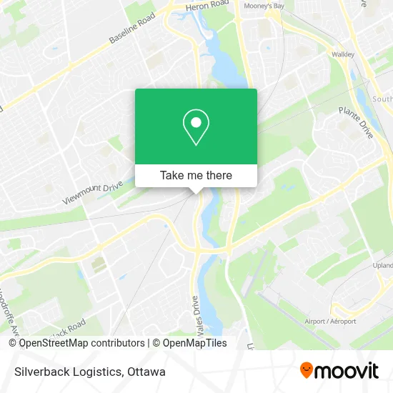 Silverback Logistics map