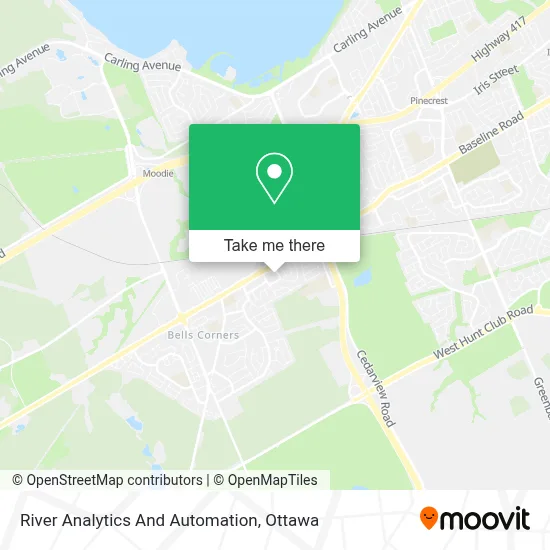 River Analytics And Automation map