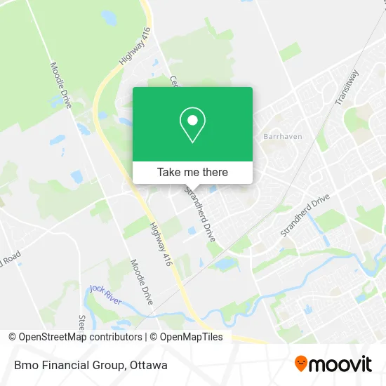 Bmo Financial Group map