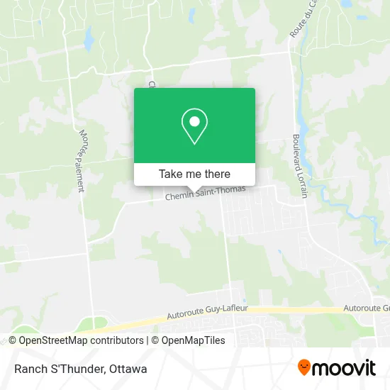 Ranch S'Thunder map