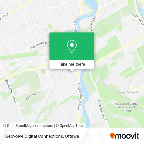Geovolve Digital Connections map