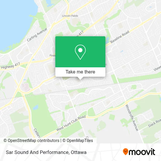 Sar Sound And Performance map