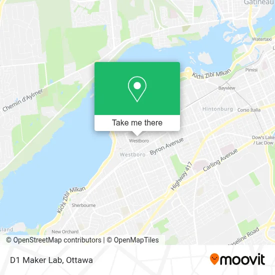 D1 Maker Lab map