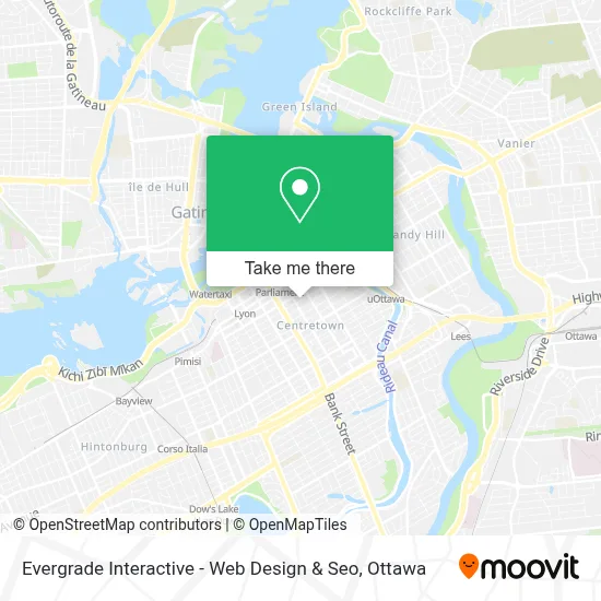 Evergrade Interactive - Web Design & Seo map