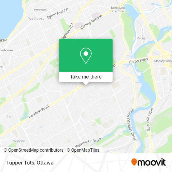 Tupper Tots map