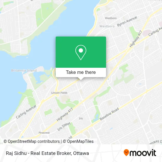 Raj Sidhu - Real Estate Broker map