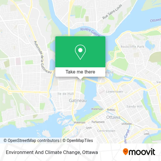 Environment And Climate Change map