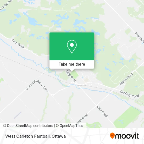 West Carleton Fastball map