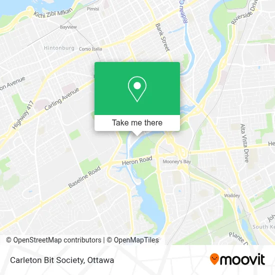 Carleton Bit Society map