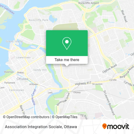 Association Integration Sociale map