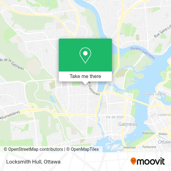 Locksmith Hull map