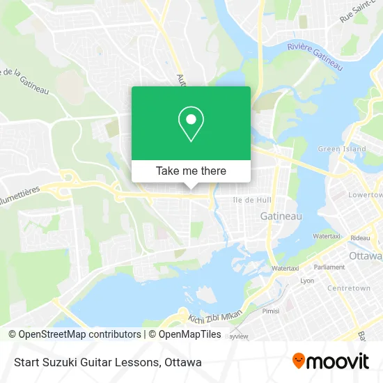Start Suzuki Guitar Lessons map