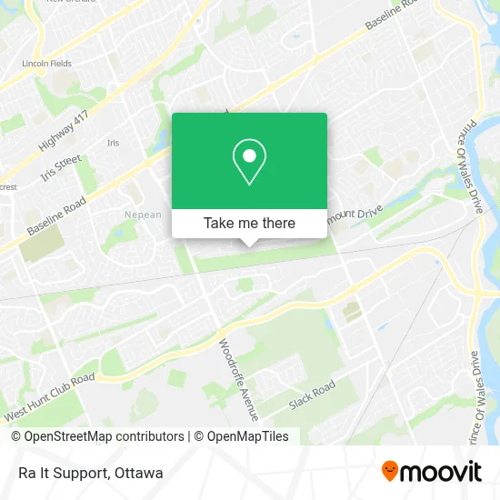 Ra It Support map