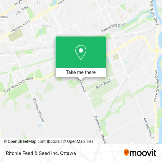 Ritchie Feed & Seed Inc map