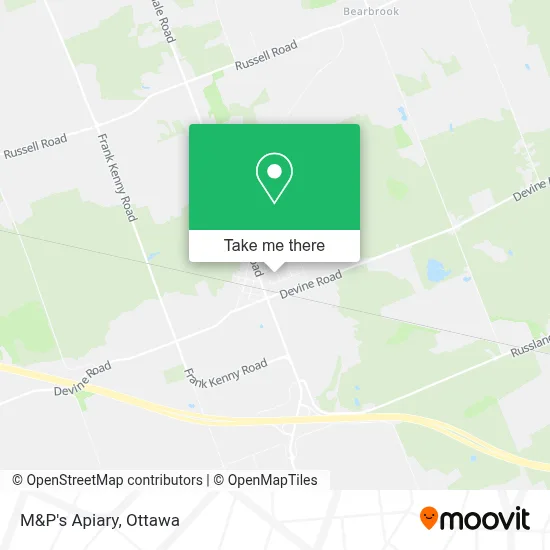 M&P's Apiary map