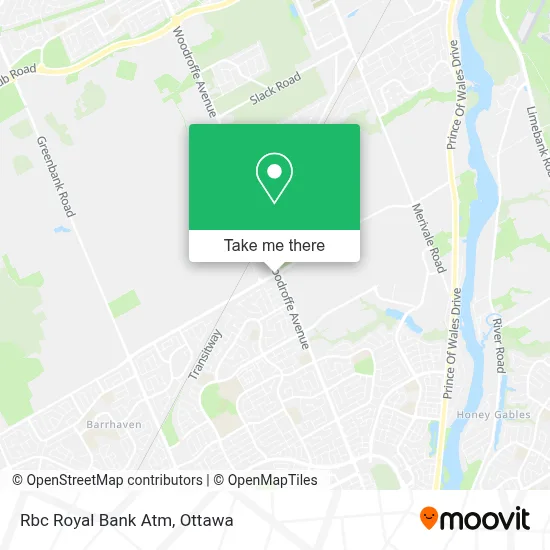 Rbc Royal Bank Atm map