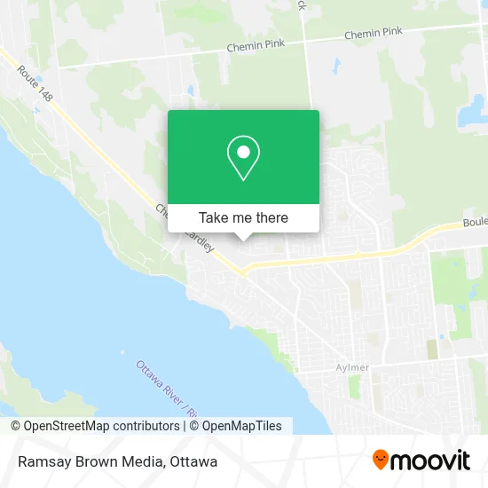 Ramsay Brown Media map