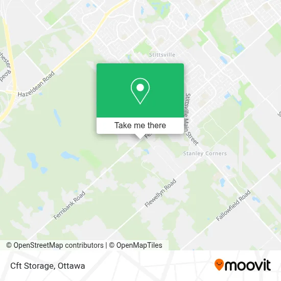 Cft Storage map