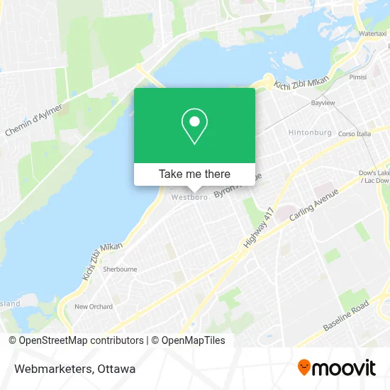 Webmarketers map