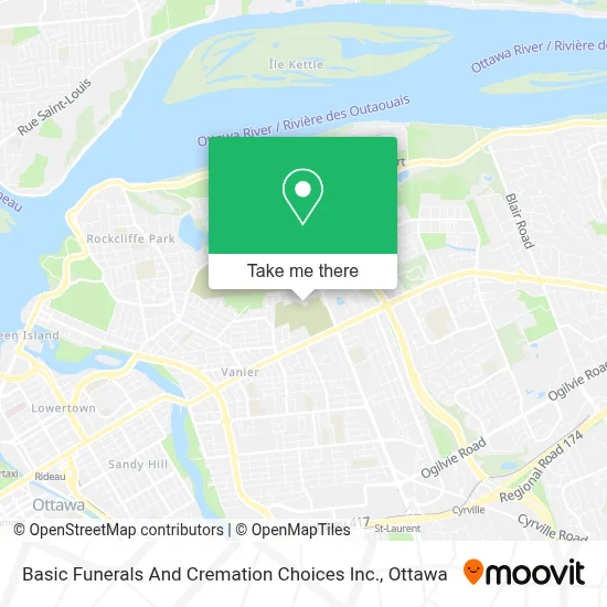 Basic Funerals And Cremation Choices Inc. map