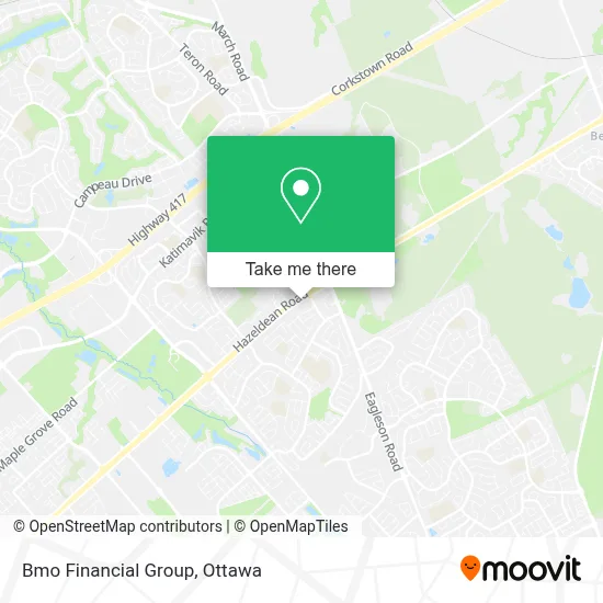 Bmo Financial Group map