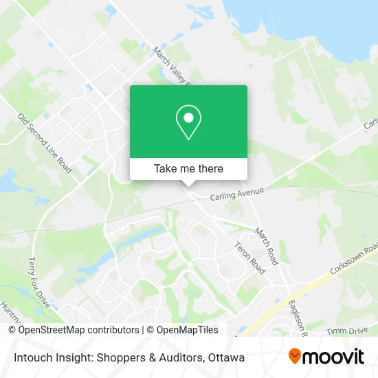 Intouch Insight: Shoppers & Auditors map