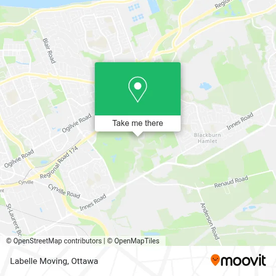 Labelle Moving map