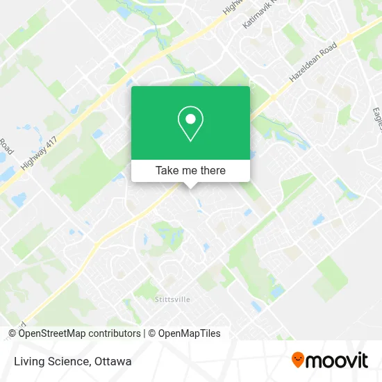 Living Science map