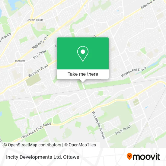 Incity Developments Ltd map