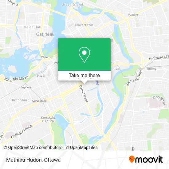 Mathieu Hudon map