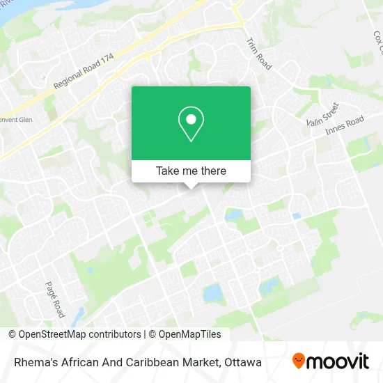 Rhema's African And Caribbean Market map
