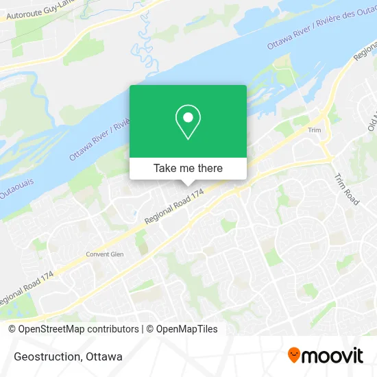 Geostruction map