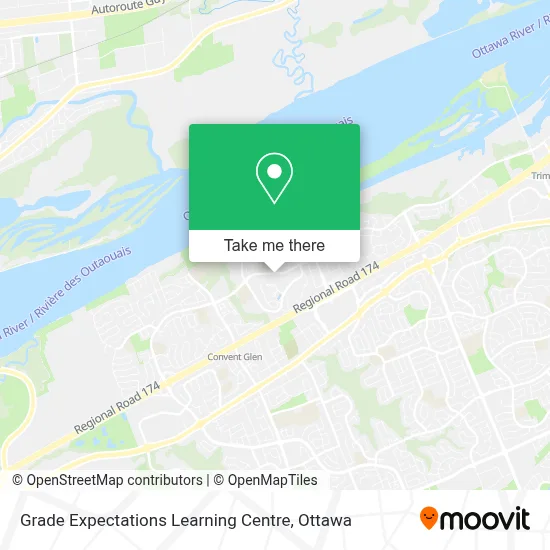 Grade Expectations Learning Centre map
