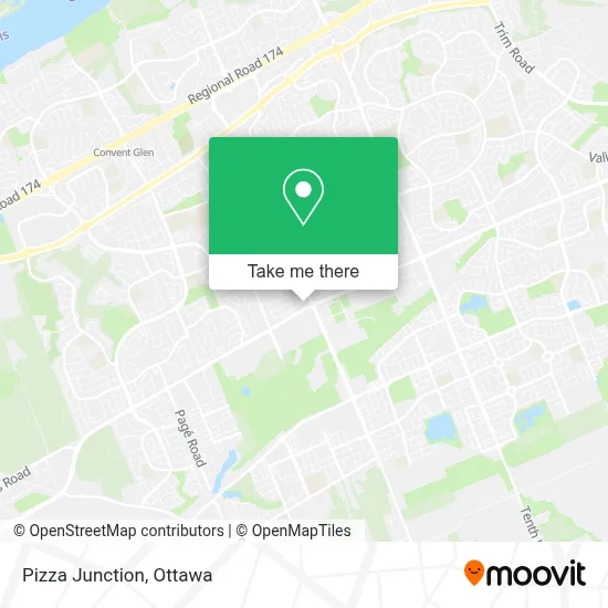 Pizza Junction map