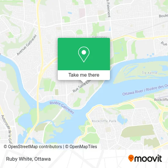 Ruby White map