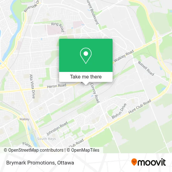 Brymark Promotions map