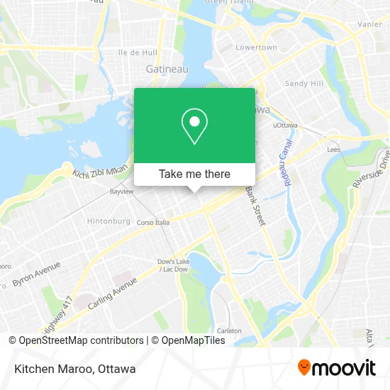 Kitchen Maroo map