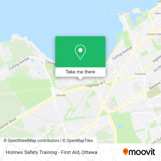 Holmes Safety Training - First Aid map