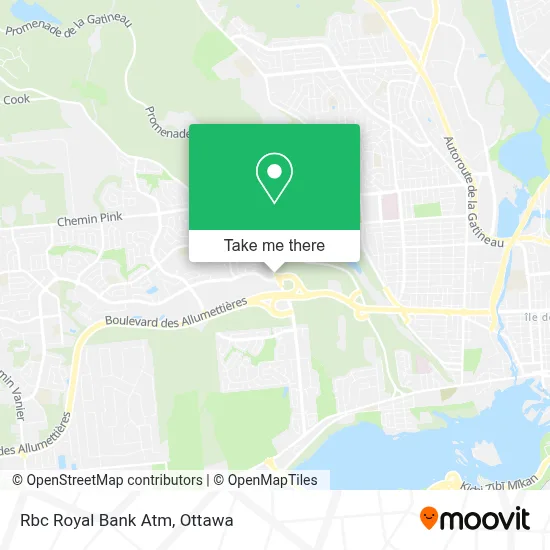 Rbc Royal Bank Atm map