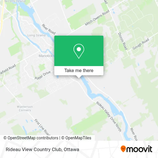 Rideau View Country Club plan