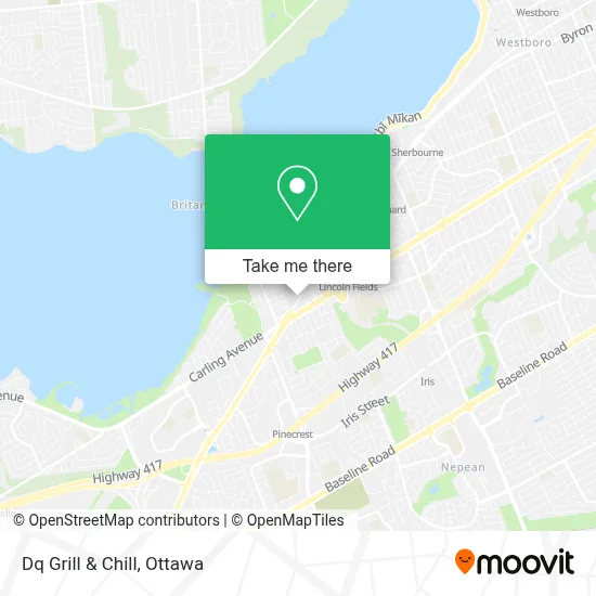 Dq Grill & Chill map