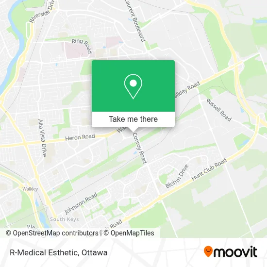 R-Medical Esthetic map